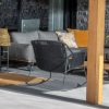 4 Seasons Outdoor Accor schommelstoel antraciet - sfeer