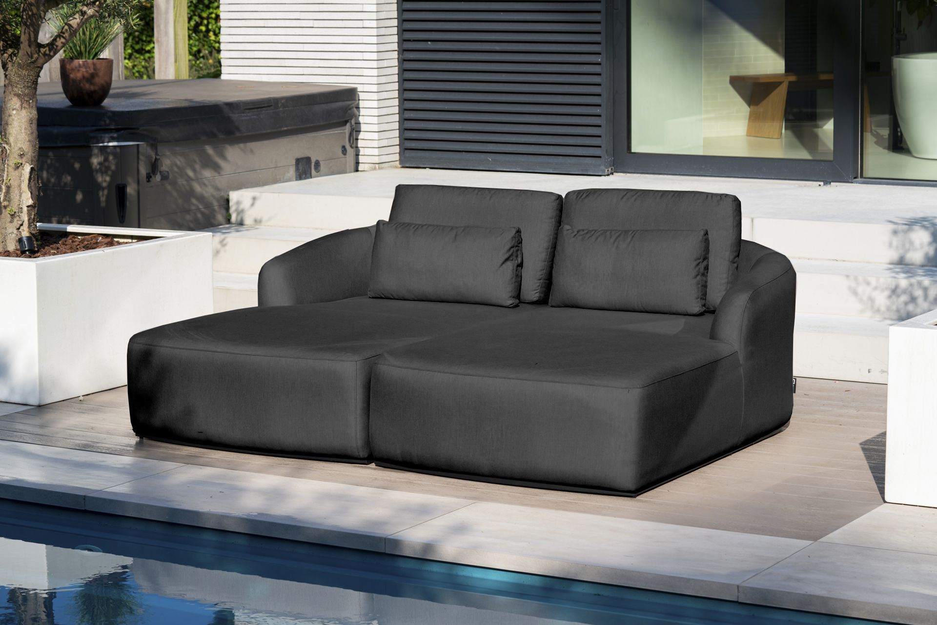 Flow Yavi daybed XL - Sooty