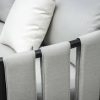 Flow Ventura Graumel chalk sofa - detail