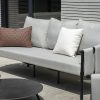 Flow. Ventura stoel-sofa set graumel chalk - detail