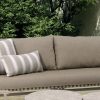 4 Seasons Outdoor Bermuda 3-zits loungebank latte