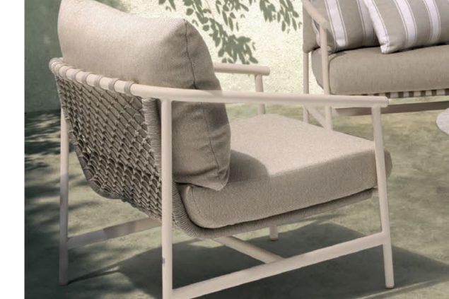 4 Seasons Outdoor Bermuda loungestoel latte