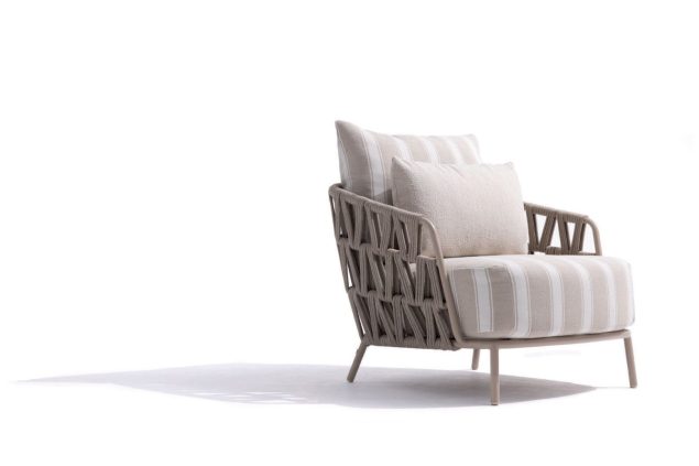 4 Seasons Outdoor Beverly loungestoel latte