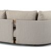4 Seasons Outdoor Safina chaise loungebank amber - detail