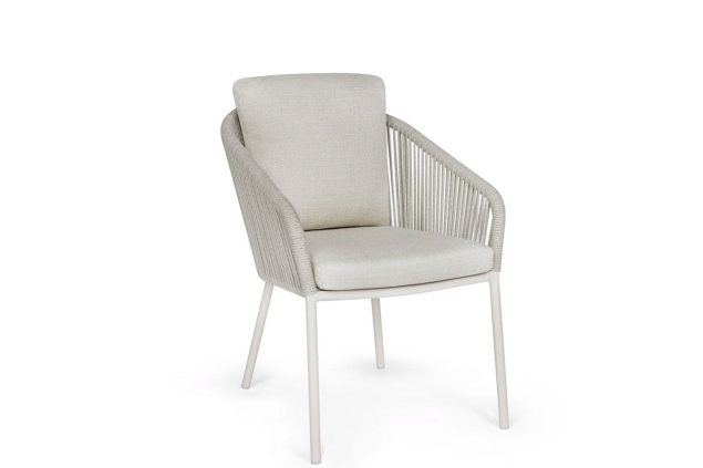 Suns Nappa tuinstoel Fishbone - camel - natural gravel