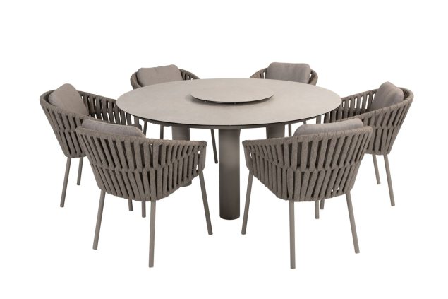 Taste by 4 Seasons Owen tuinset Cloud met Donato tafel Ø 160 cm Sale