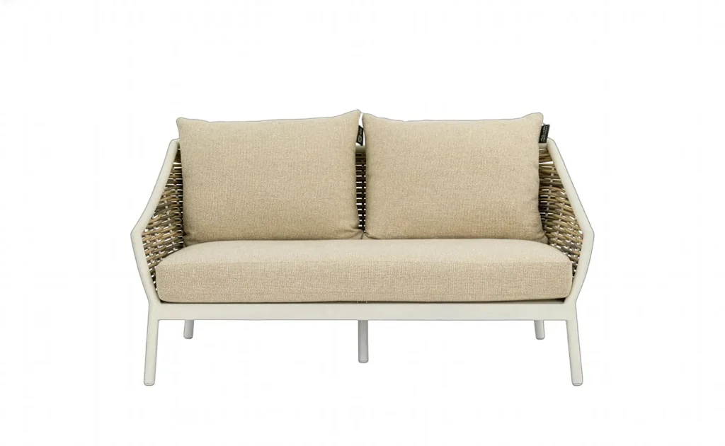Apple Bee Milou 2-zits loungebank Oyster