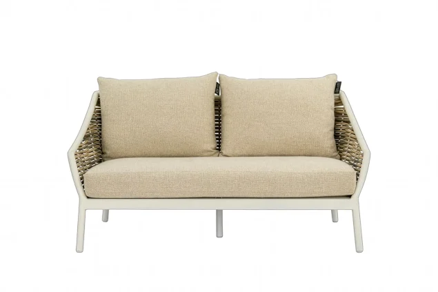 Apple Bee Milou 2-zits loungebank Oyster