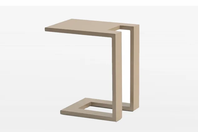 Flow U-bijzettafel Tuscan Sand