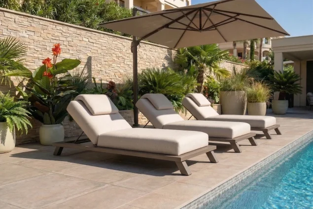 Flow. Crystal daybed Pure Cacao/Beige