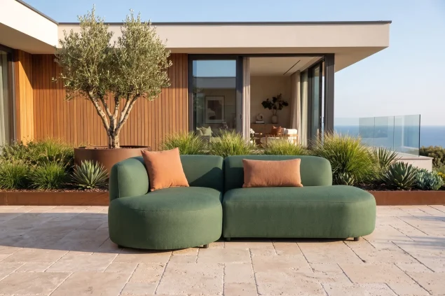 Flow Plush loungebank Play green links * Sale *